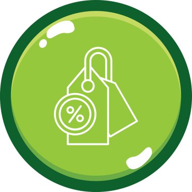 Bir alışveriş çantasının vektör çizimi