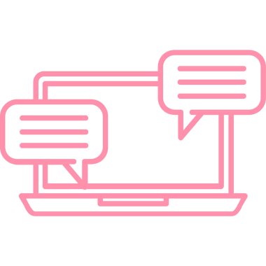 bilgisayar simgesi vektör illüstrasyonu