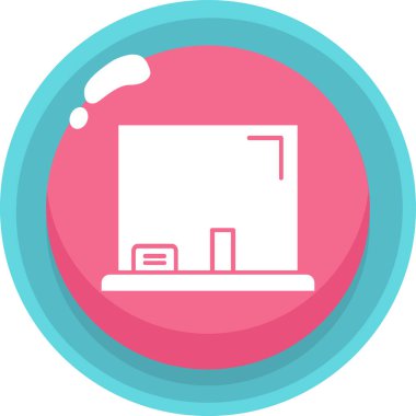 Modern b 'nin vektör illüstrasyonu eksik simgesi