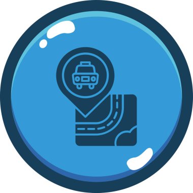 Modern b 'nin vektör çizimi trenin ikonundan yoksun