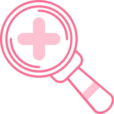 Büyüteç. Web simgesi basit tasarım