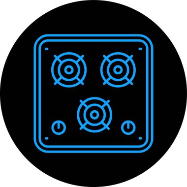 Bir b-b simgesinin vektör illüstrasyonu