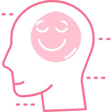 Mutlu yüz simgesi tasarım vektörü