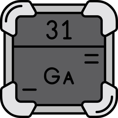 Bir kartın modern simgesinin vektör çizimi