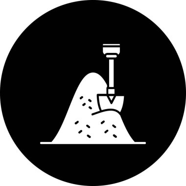 Projeniz için vektör kürek simgesi