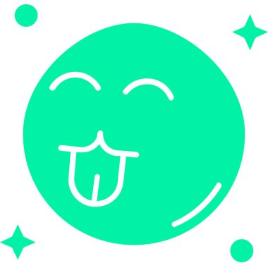 Gülen uzaylı çizgi filminin soğuk gradyan çizgisi