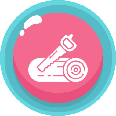 Uydu. Web simgesi basit illüstrasyon