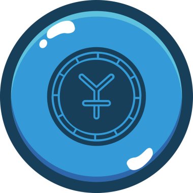 Saat ve para simgesinin vektör illüstrasyonu