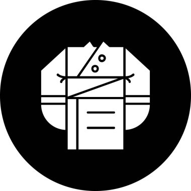 çanta simgesi vektör illüstrasyonu