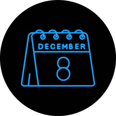 Web ve mobil uygulama için aralık simgesi