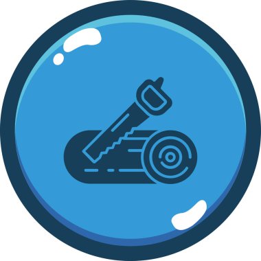 Bir simgenin vektör illüstrasyonu