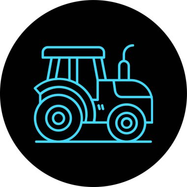 Bir çiftlik simgesinin vektör illüstrasyonu