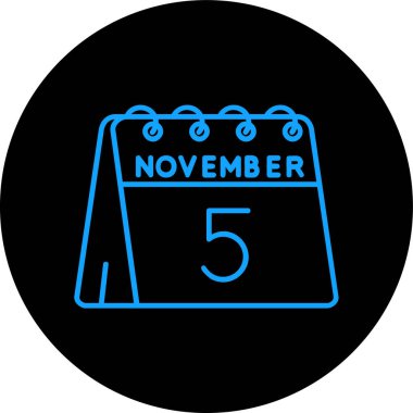 Kasım 'ın 6' sı tek bir takvimde.