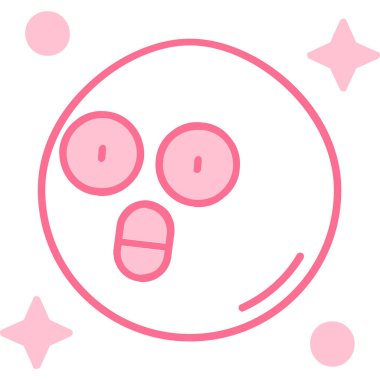 kawaii çizgi film ifade simgesi