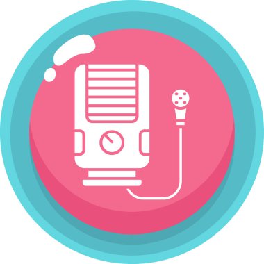 Tıbbi bir modern simgenin gösterimi.