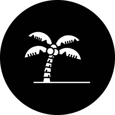 Plaj simge vektör çizim