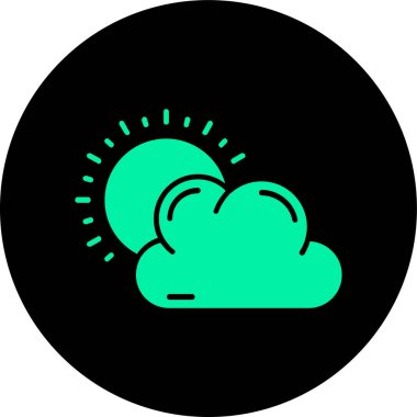 vektör Bulut simgesi illüstrasyonu