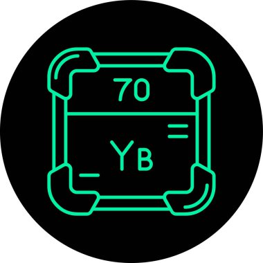 Bir b simgesinin vektör illüstrasyonu