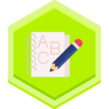 Eğitim simgesi vektör illüstrasyonu