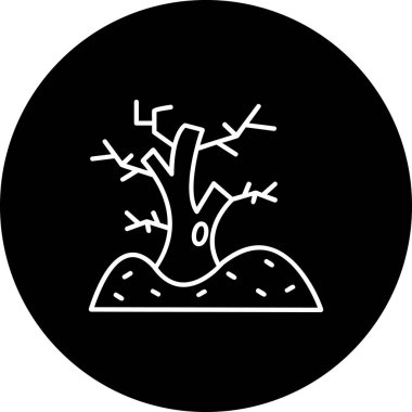 Ağacın vektör illüstrasyonu