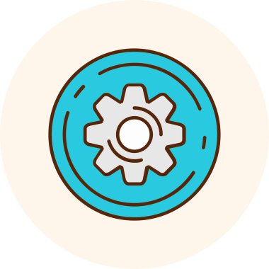 seo modern simgesinin vektör illüstrasyonu