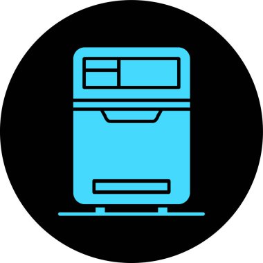 Modern b 'nin vektör illüstrasyonu eksik simgesi