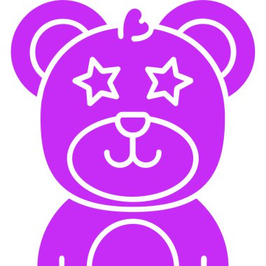 Hayvan. Web simgesi vektör illüstrasyonu