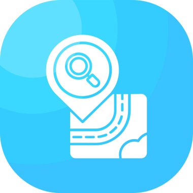 vektör Arama Simgesi illüstrasyonu