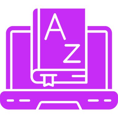 Bilgisayar. Web simgesi basit illüstrasyon