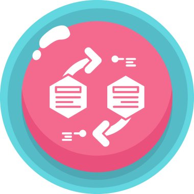 Seo simgesinin vektör illüstrasyonu