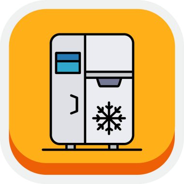 buzdolabı simgesi çizimi