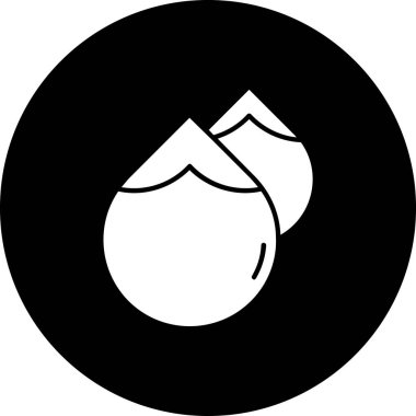 Bir yuvarlak top simgesinin gösterimi