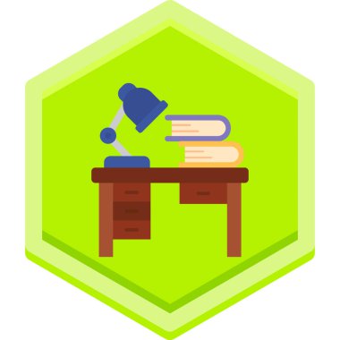 eğitim düz vektör simgesi