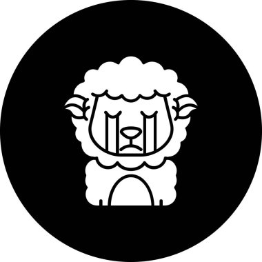 Yılbaşı ağacının vektör çizimi