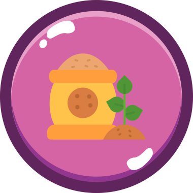 yiyecek ikonu vektör illüstrasyonu