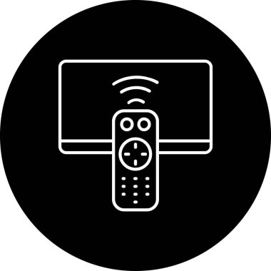 cctv simgesinin vektör illüstrasyonu