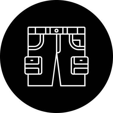 Bir bina simgesinin vektör illüstrasyonu