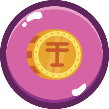 dolar işareti simgesiyle sikke