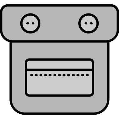 veri kartı simgesi, vektör illüstrasyonu