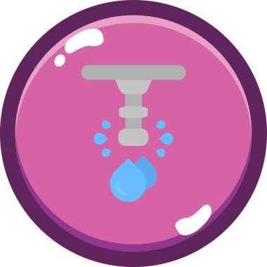 Su damlası. Web simgesi basit tasarım