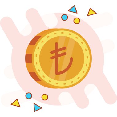 Çin yuanı ikon vektör çizim tasarımı olan para