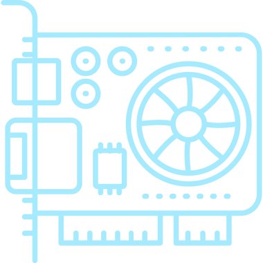 Araba simgesinin vektör illüstrasyonu