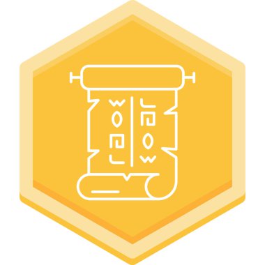 Bir b simgesinin vektör illüstrasyonu