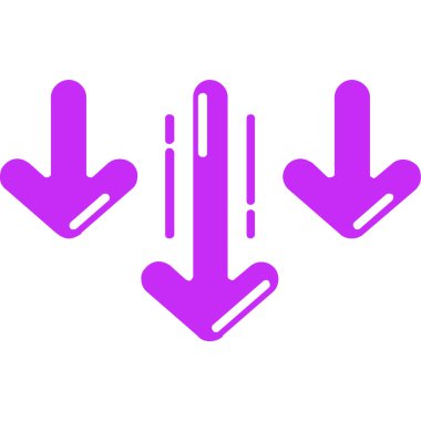 ok simgesi vektör illüstrasyonu