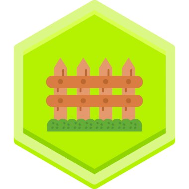 bahçe simgesini düz bir şekilde inşa etmek