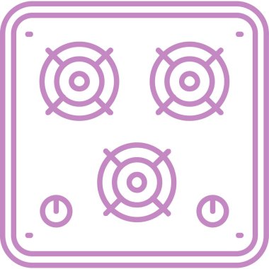 Bir kumarhane simgesinin vektör illüstrasyonu