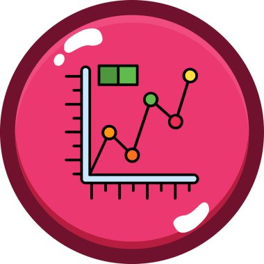 Grafik çizimi. Web simgesi basit illüstrasyon