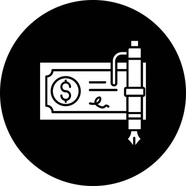 Kişisel ve ticari kullanım için vektör dolar simgesi.