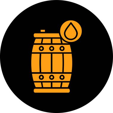 Varil simge vektör çizim