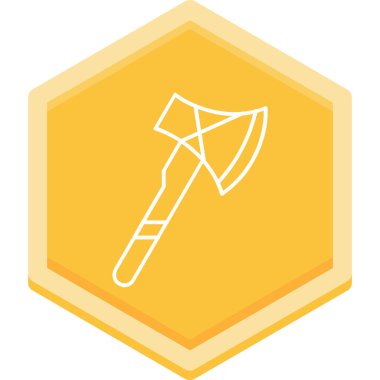 Çekiç. Web simgesi basit tasarım